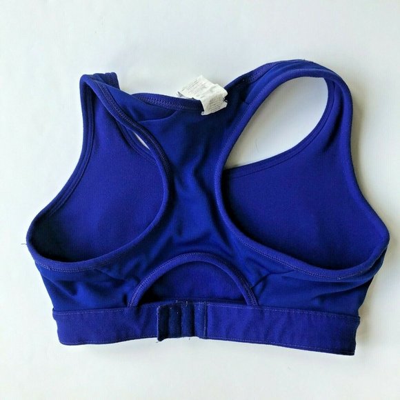 Fabletics Sylvia Sports Bra Size XXS Racerback Sapphire Blue High Impact - Picture 10 of 11